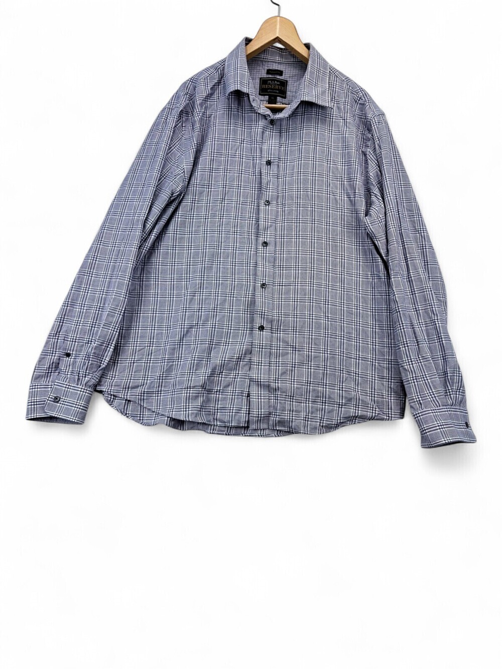 Jos. A. Bank XL Men's Cotton-Cashmere Plaid Button-Down Shirt